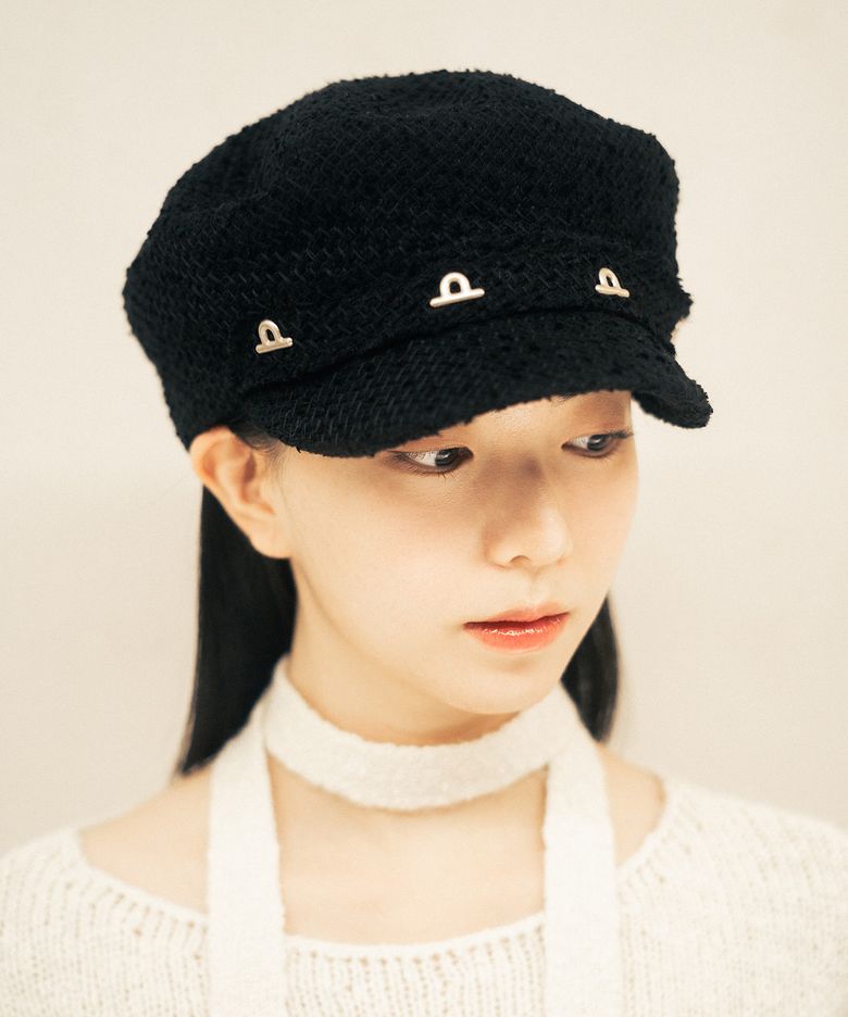 TWEED NEWSBOY CAP 트위드 뉴스보이캡 2 COLORS