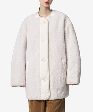 히메마 코트 - 에크루 / MA0009FAA3C47E23EC