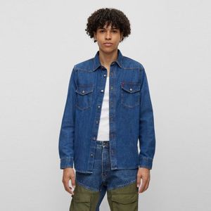 웨스턴 요크 릴랙스핏 데님 셔츠50495874_454