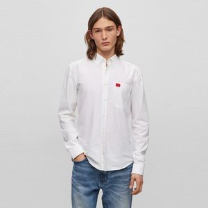 레드 로고 라벨 옥스포드 슬림핏 셔츠50479302_199