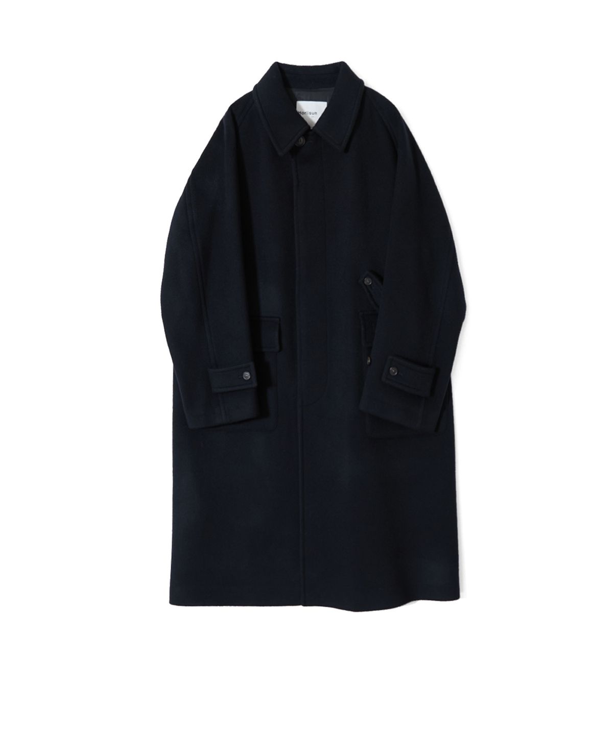 홀리선(HORLISUN) Winterport Wool Coat Dark Navy