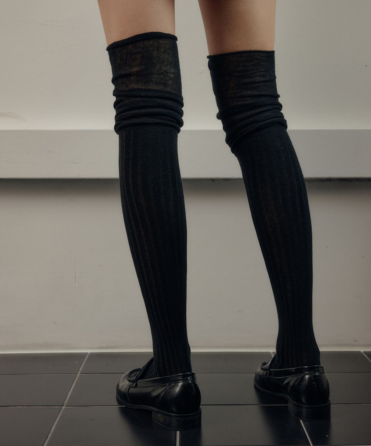 룩캐스트(LOOKAST) 소프트 오버 니삭스 / SOFT OVER KNEE SOCKS_5colors