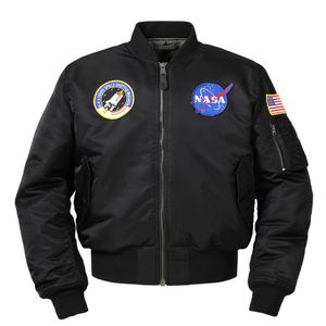 남녀공용 양면 리버시블 투웨이 MA-1 자켓 블루종 항공점퍼 아우터 [블랙]