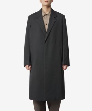 백슬릿 울 싱글 코트 - 블랙 / J22AA0104J40002001