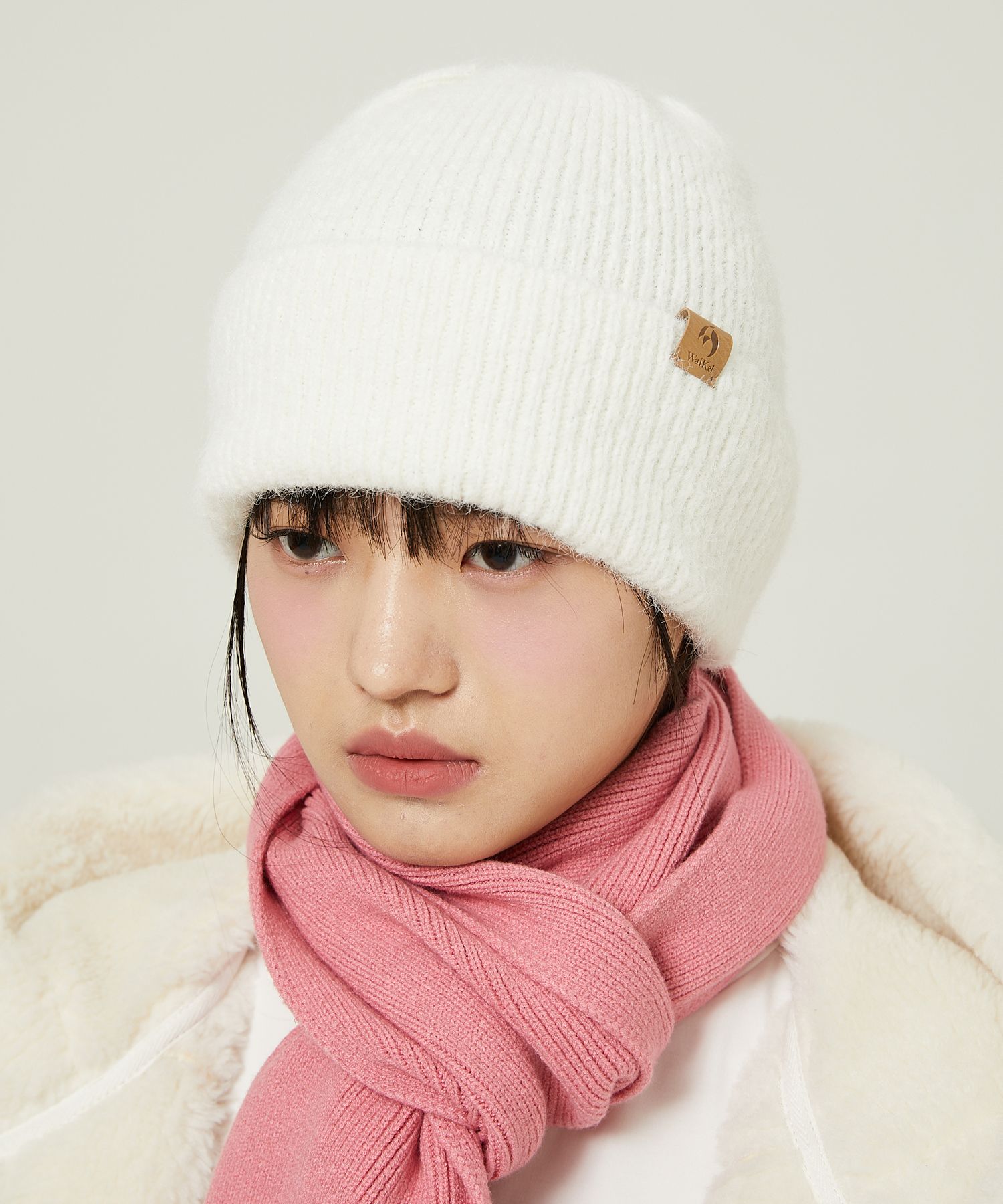 ★Wai Kei★ Hairy Basic Beanie Ivory YK23FWAC15-2 MUSINSA | WAI KEI Hairy Basic Beanie Ivory