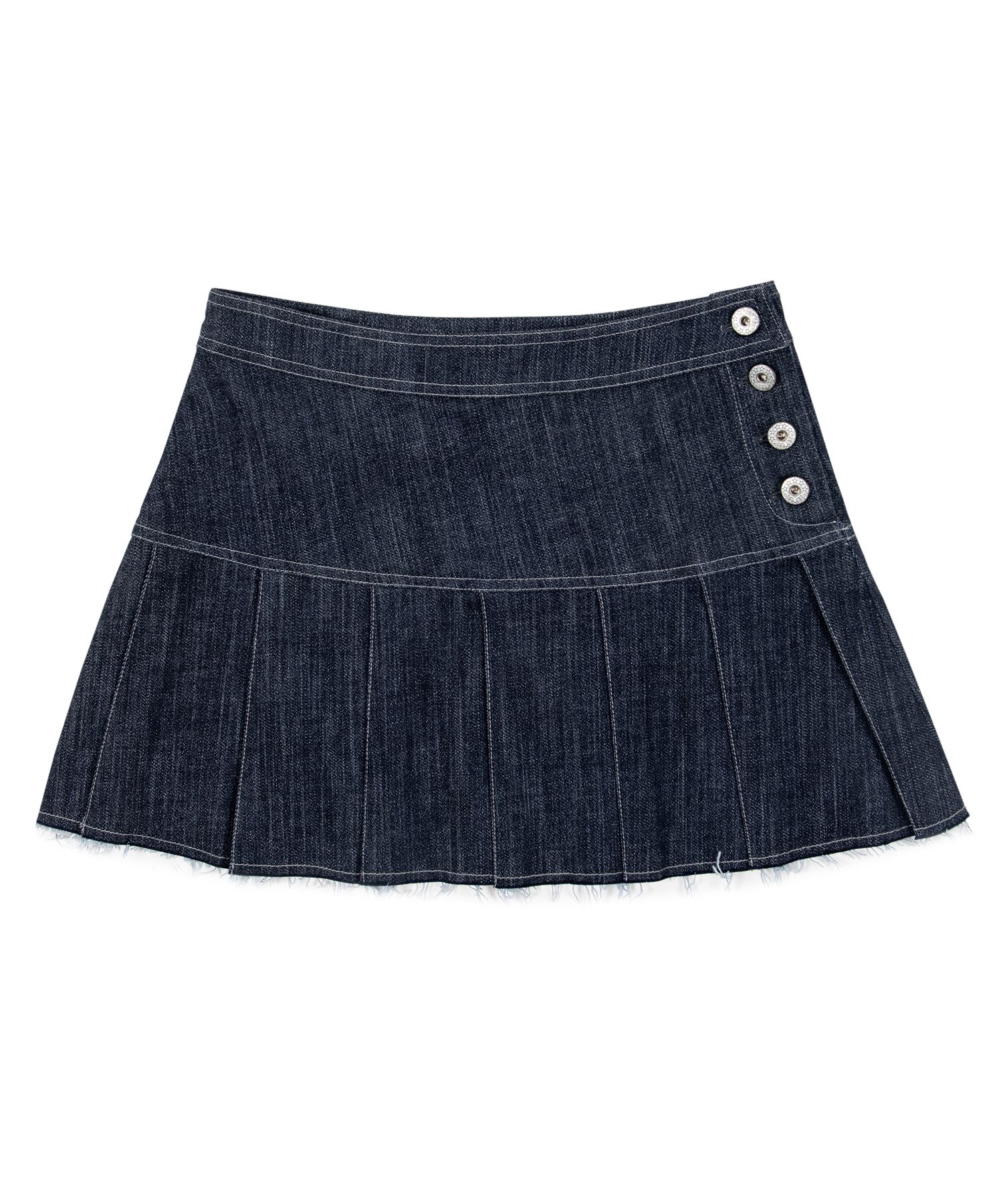 Amazon Pleated Denim Skirt Xl Jean Skirt