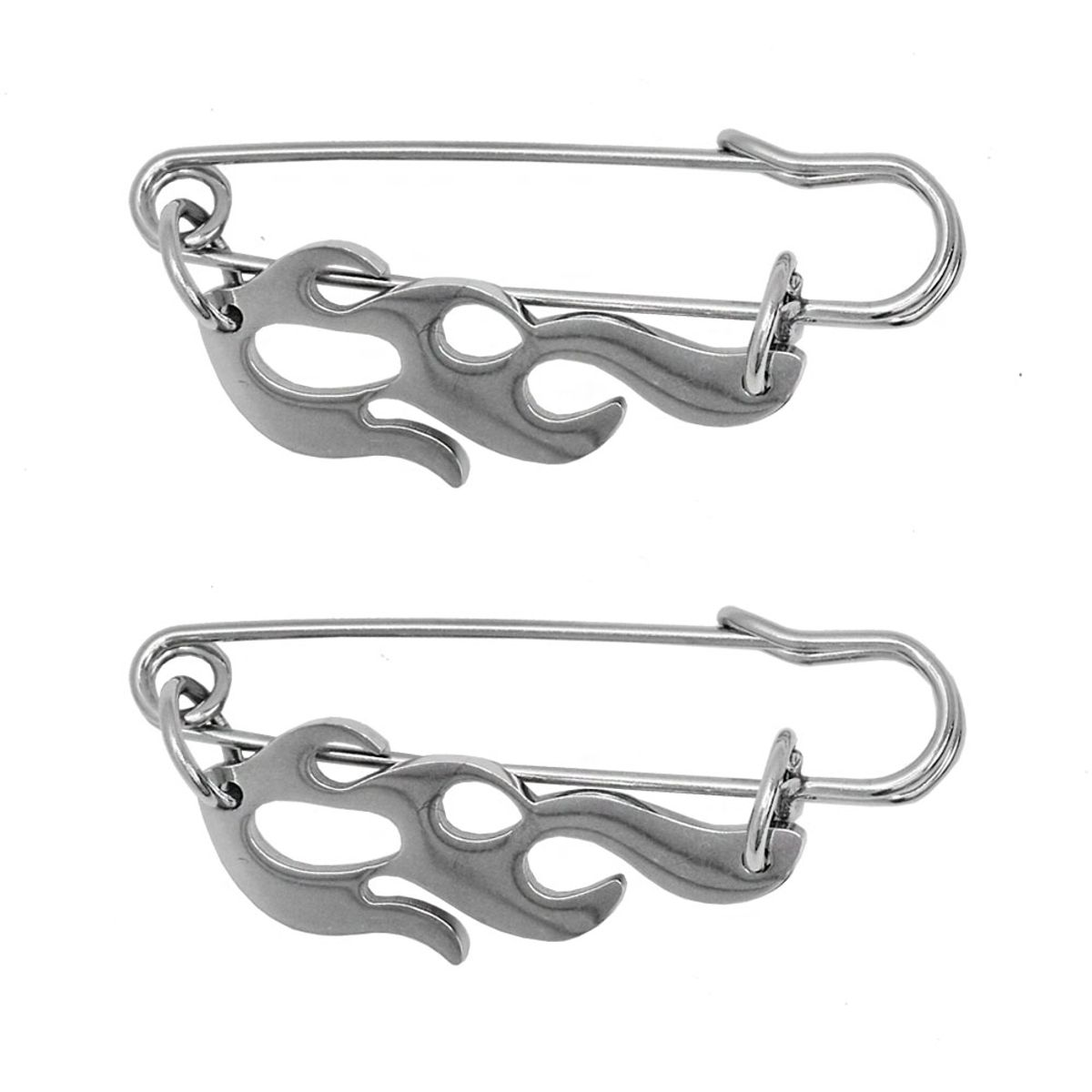 인시에(INSIE) flame brooch