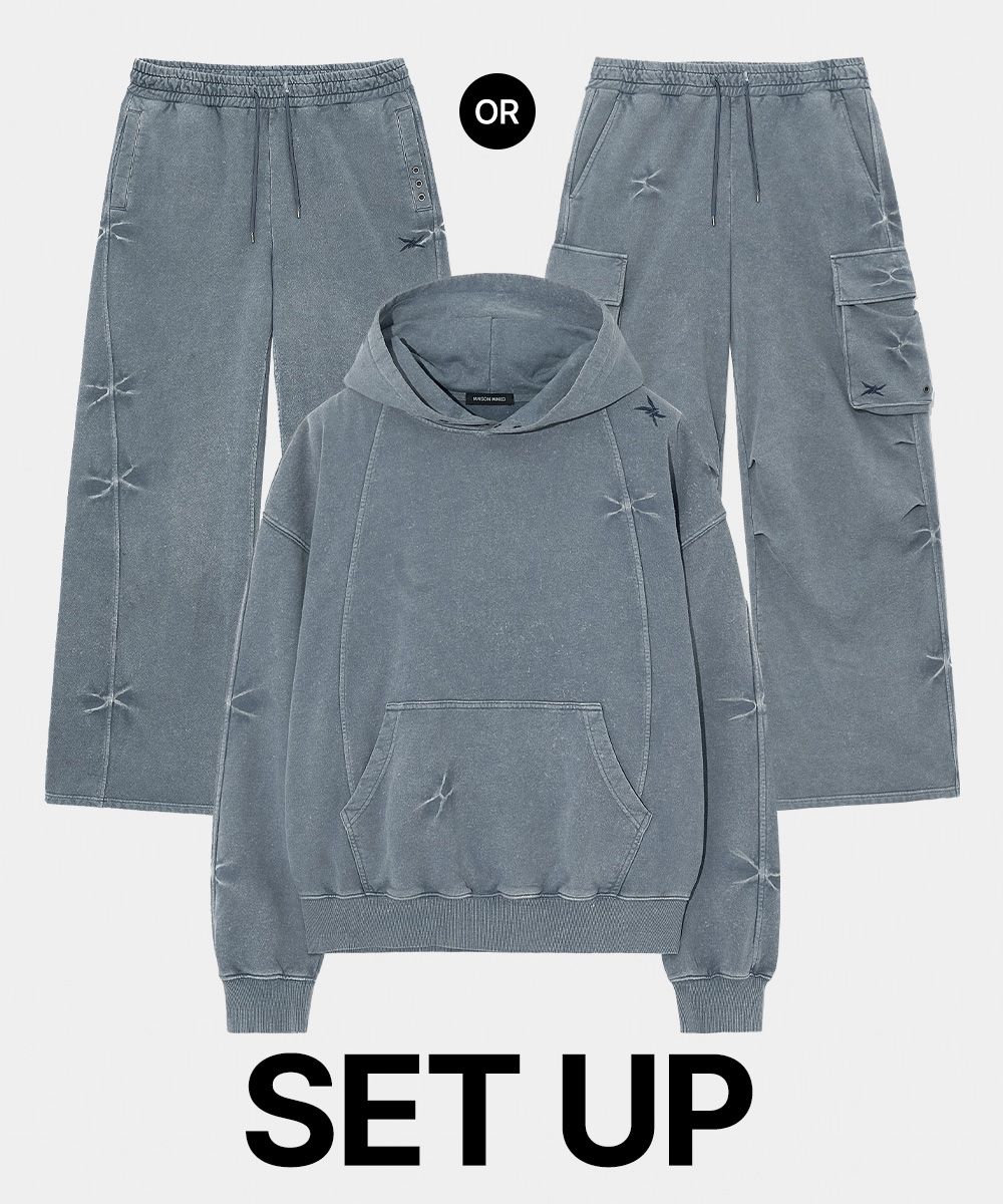 【MAISON MINED】23FW★ PIGMENT WASHING STITCH HOODY MUSINSA | MAISON MINED PIGMENT WASHING STITCH HOODY