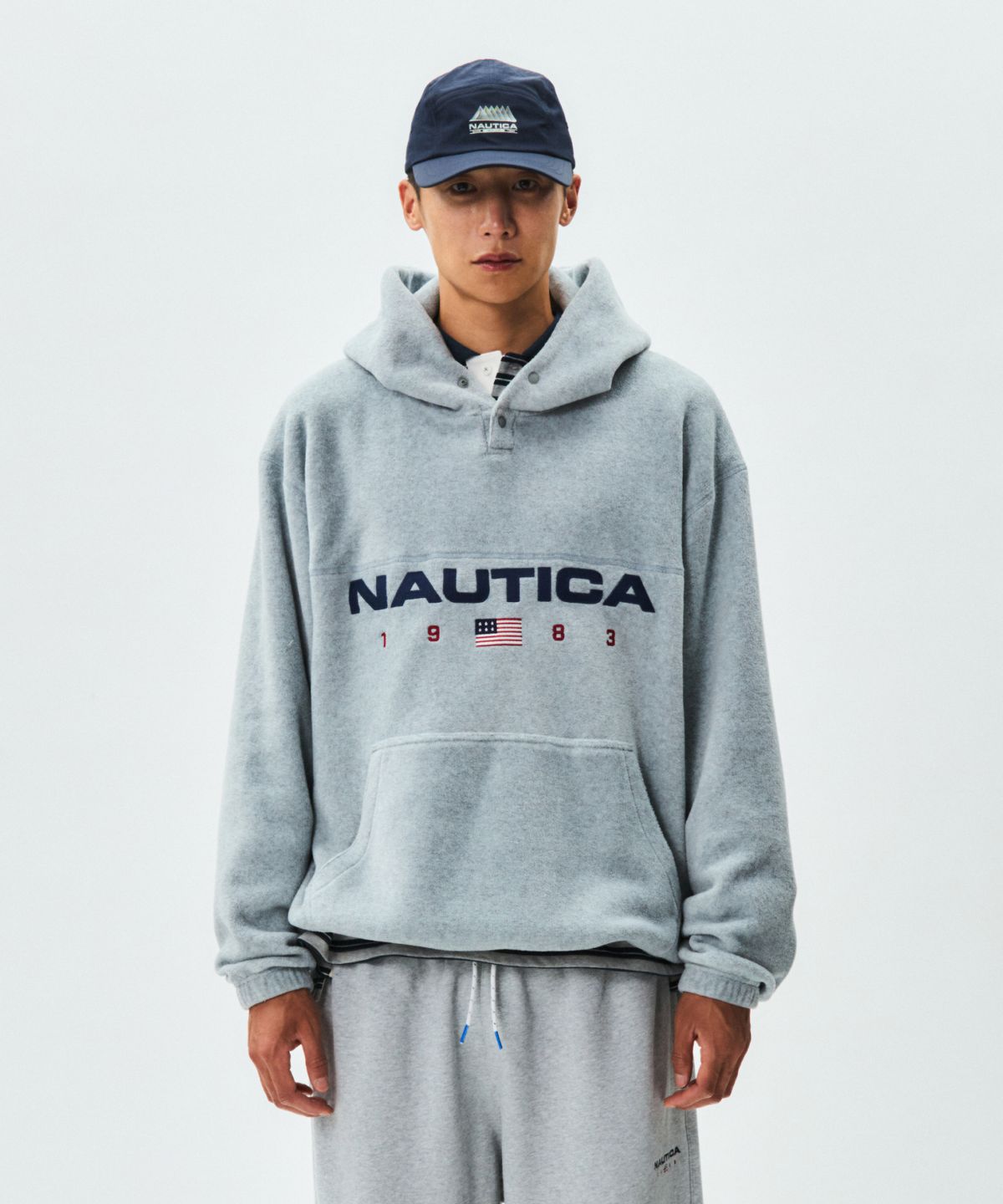 노티카(NAUTICA) 83플래그 폴라 후디(3colors) NFL2356
