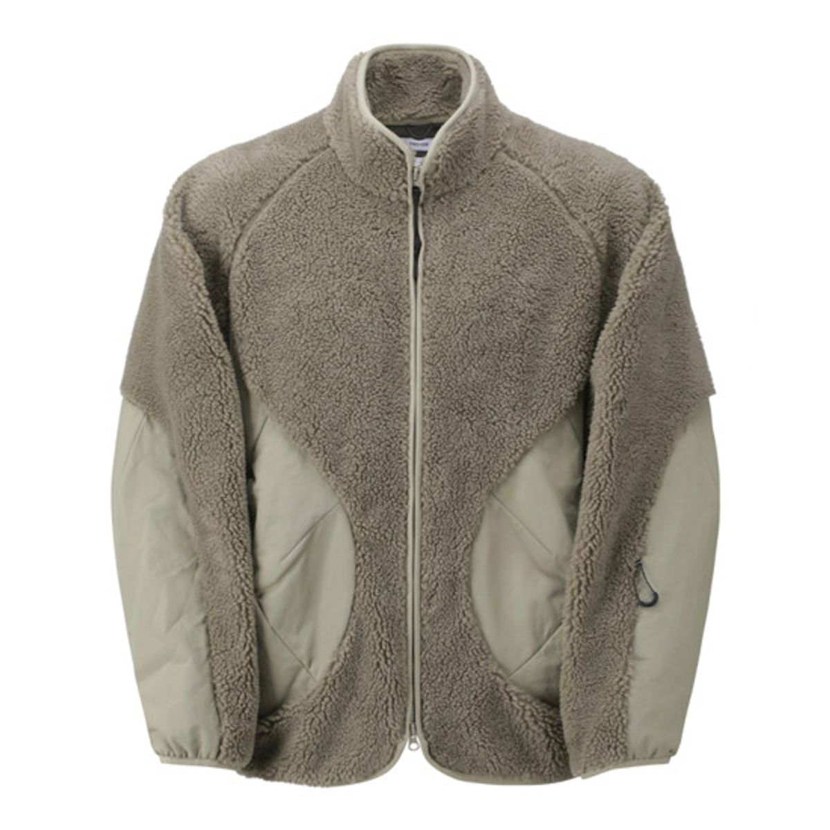 프리커(FREKER) CURVED POCKET FLEECE JACKET_FKJJW23511BEX - 사이즈 & 후기 | 무신사