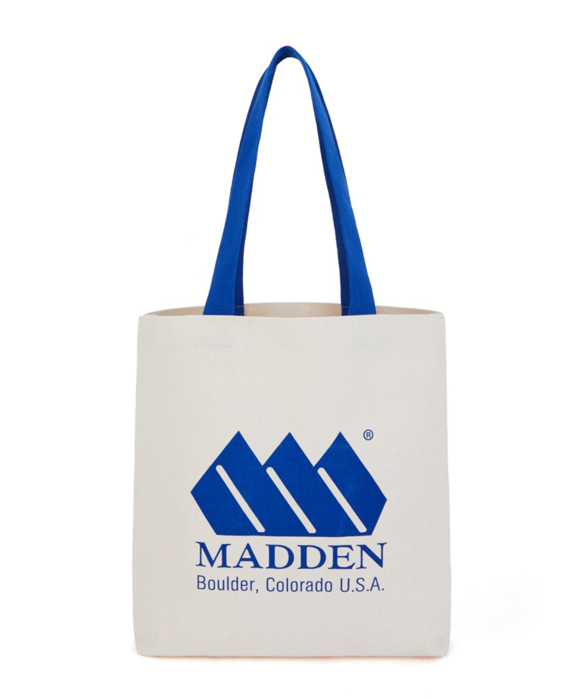 매든(MADDEN) Logo Canvas Bag White
