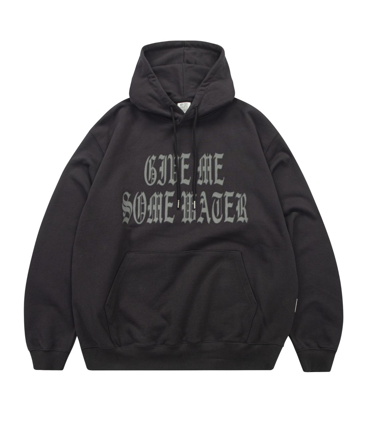 더바이닐하우스(THEVINYLHOUSE) GIVE ME SOME HOODIE CHARCOAL (VH2DFUM400A)