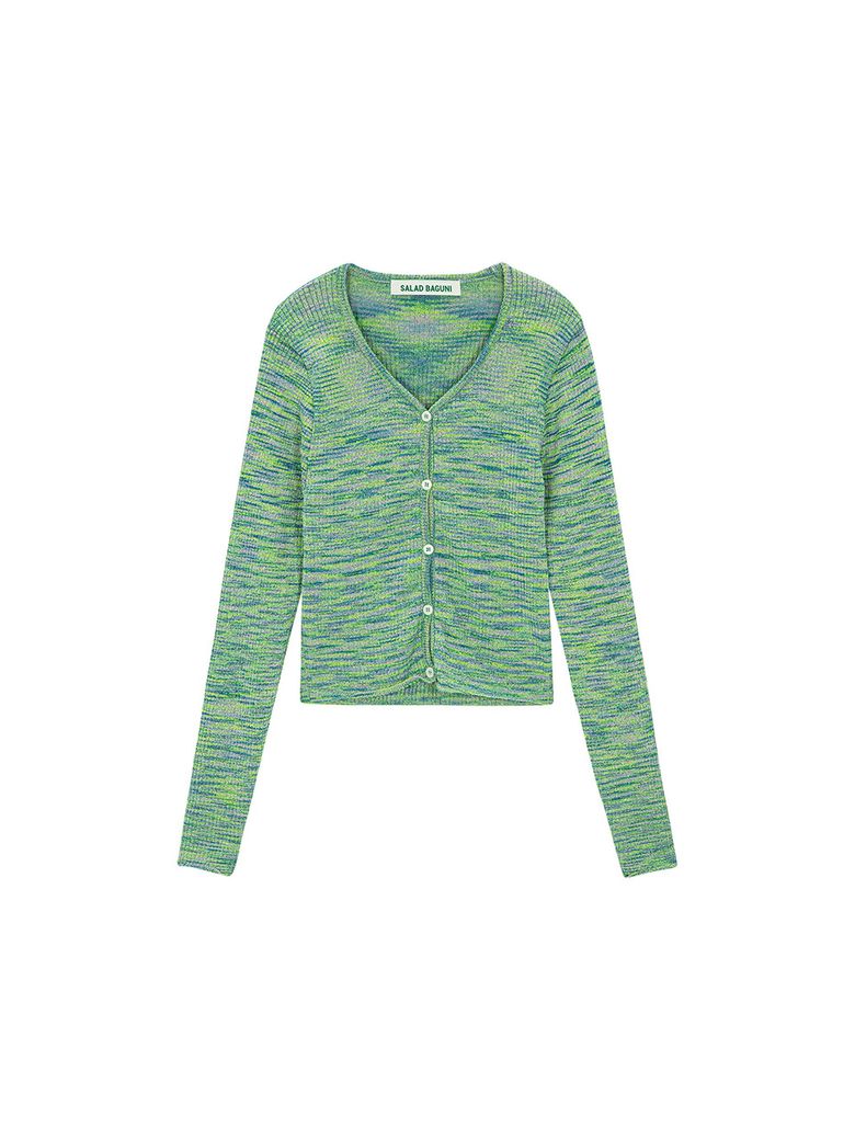 Scotch Blended Cardigan_green