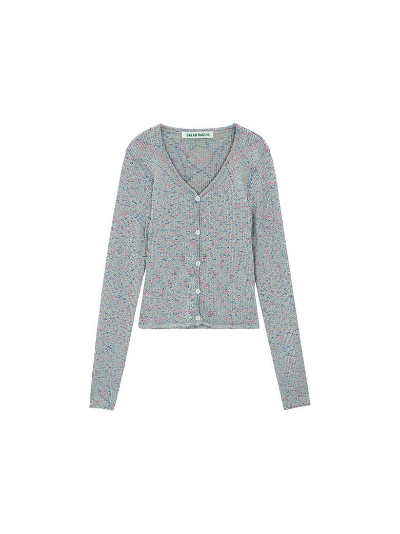 Scotch Blended Cardigan_silver