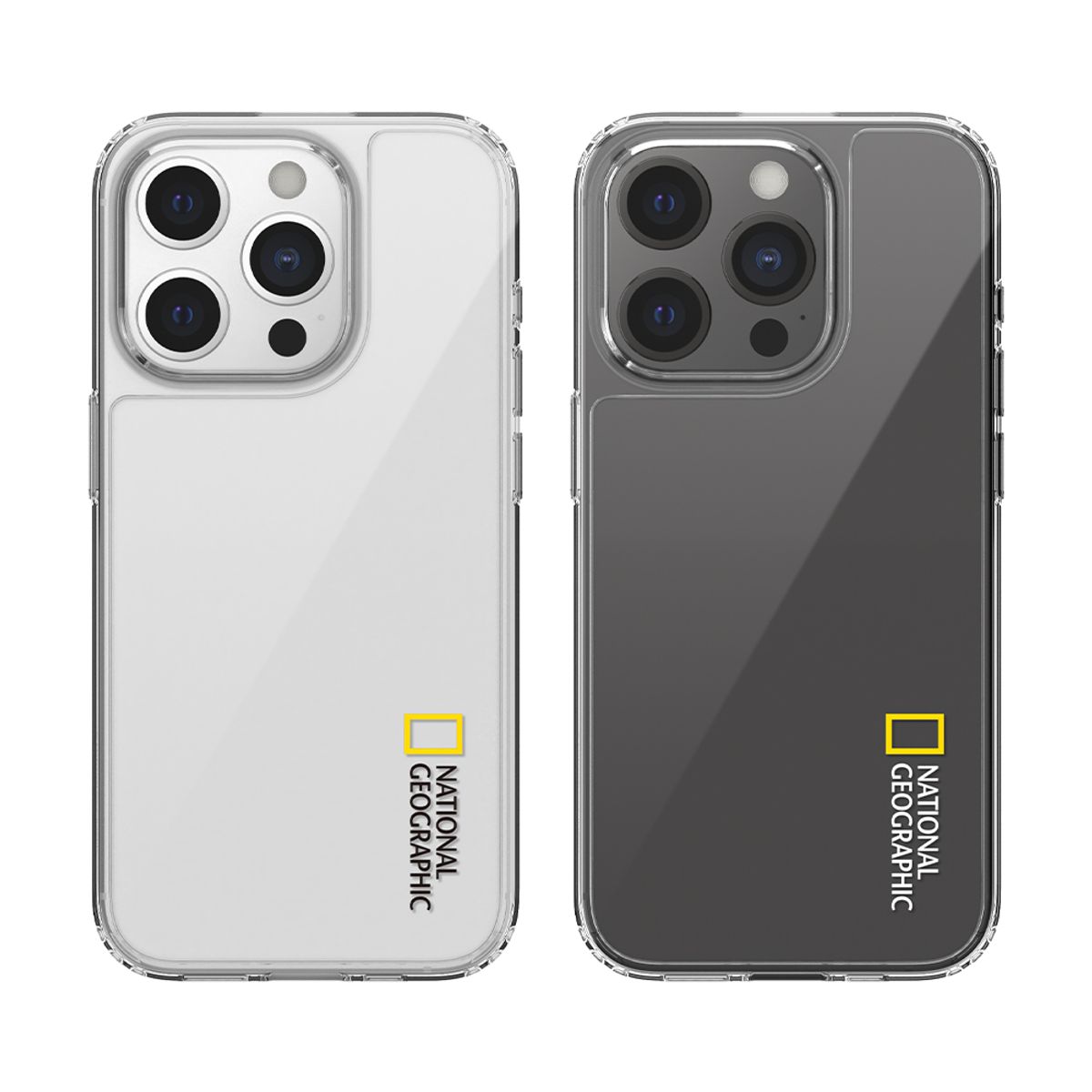 내셔널지오그래픽 모바일(NATIONAL GEOGRAPHIC MOBILE) 아이폰15 프로 프로맥스 플러스 크리스탈 클리어 케이스