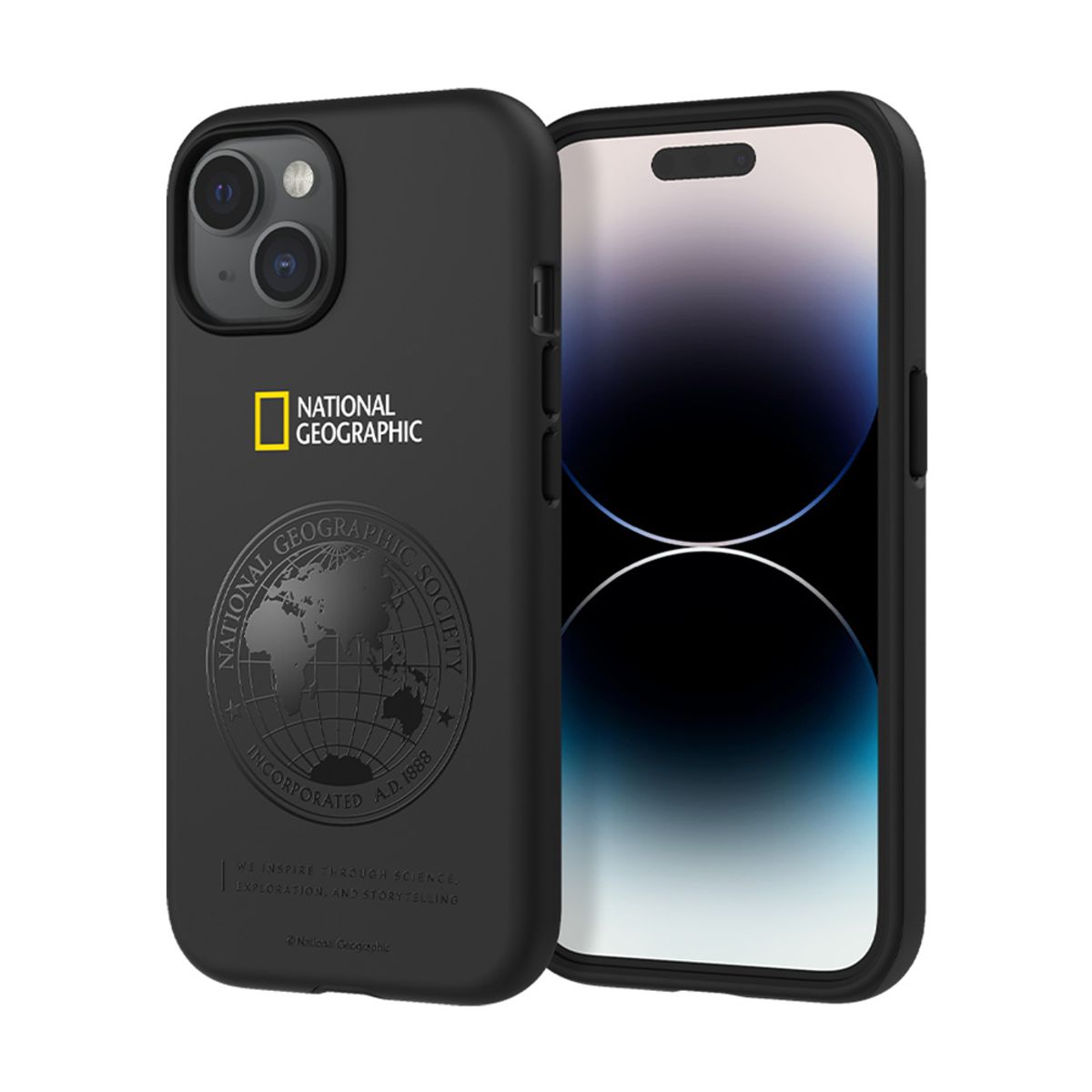 내셔널지오그래픽 모바일(NATIONAL GEOGRAPHIC MOBILE) 아이폰15 프로 프로맥스 플러스 글로벌씰 더블프로텍티브 케이스