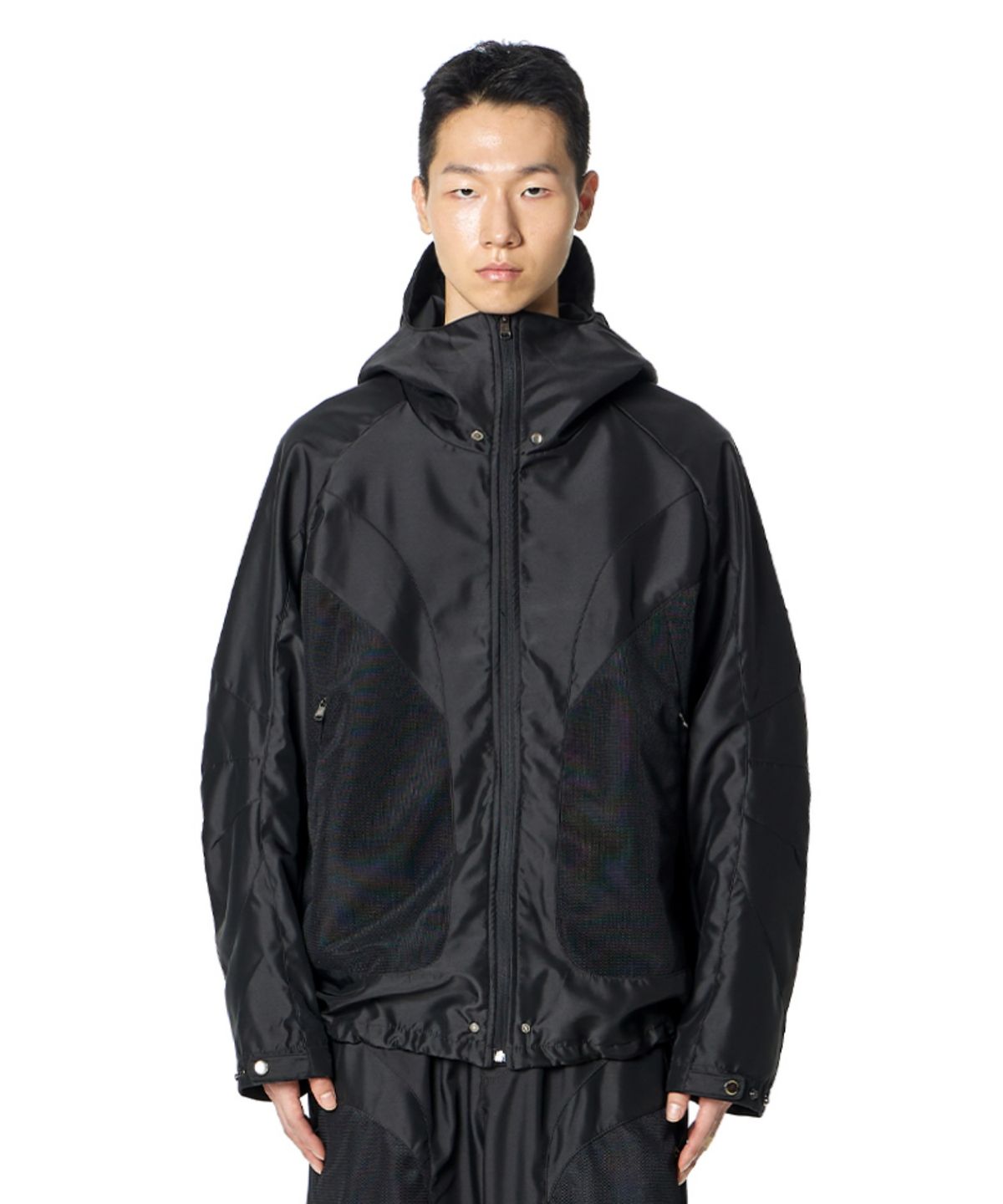 록히드마틴(LOCKHEED MARTIN) Mesh Combi Windbreaker (BLACK)