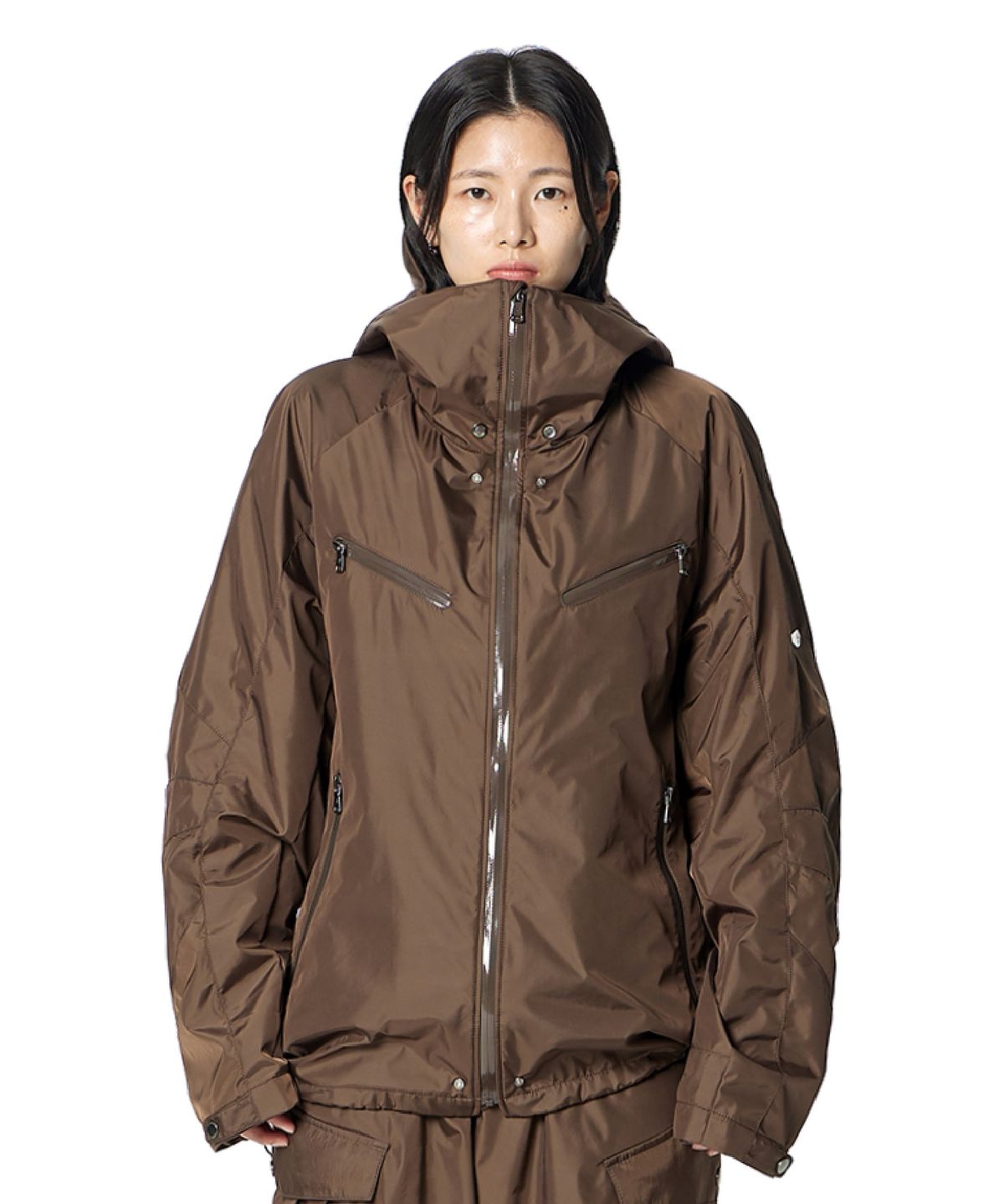 록히드마틴(LOCKHEED MARTIN) Back Storage Windbreaker (BROWN)