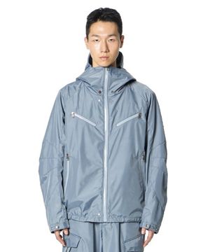 Back Storage Windbreaker (BLUE GREY)