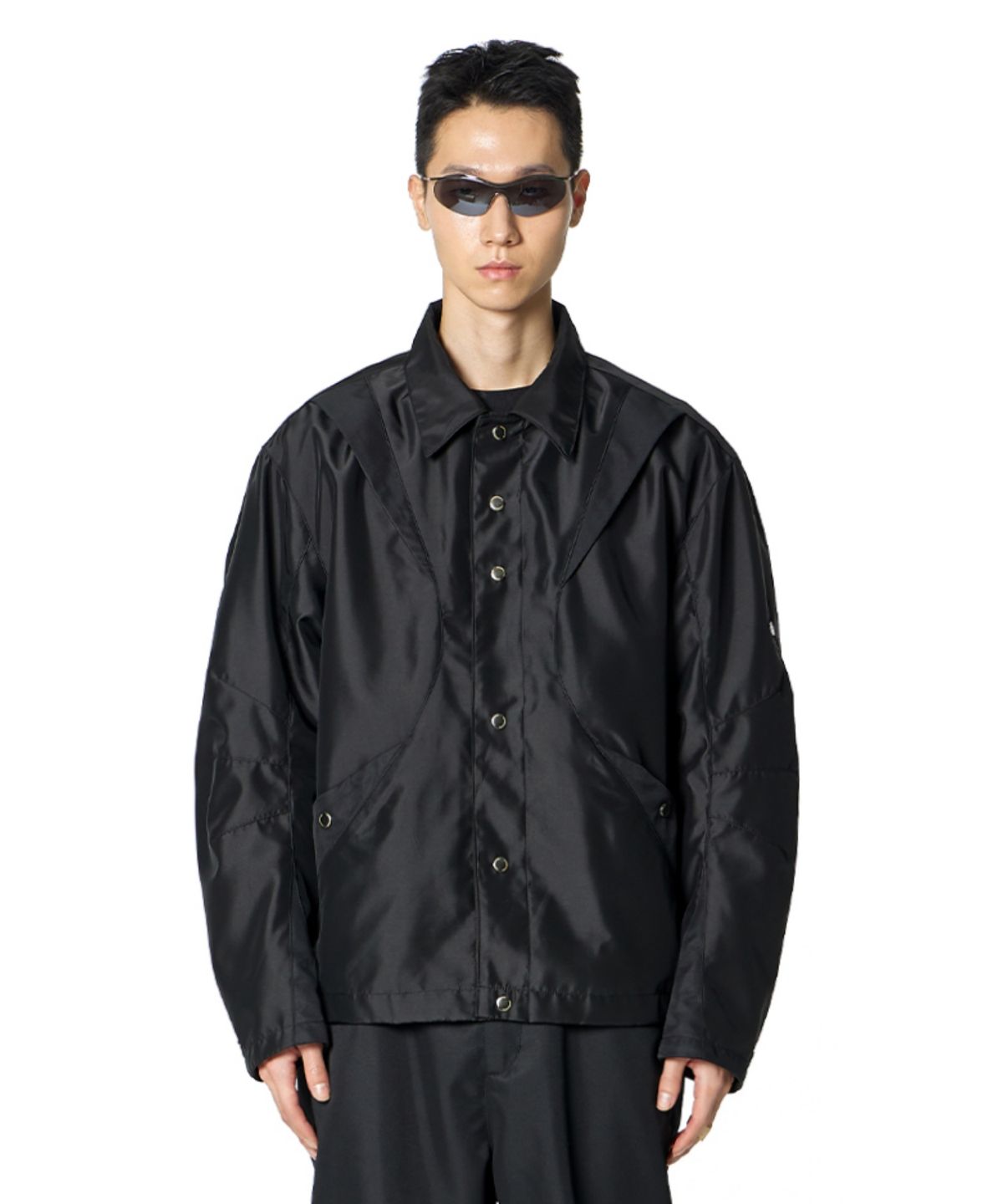 록히드마틴(LOCKHEED MARTIN) Curved Flash Jacket (BLACK)