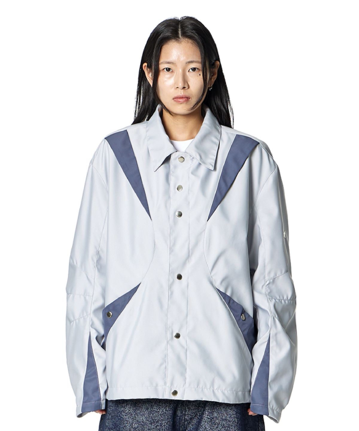 록히드마틴(LOCKHEED MARTIN) Curved Flash Jacket (GREY)