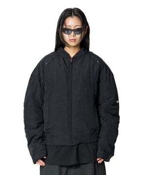 Reflective Hoodie Jacket (BLACK)