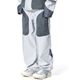Mesh Combi Pants (GREY)