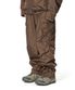 Oblique Cargo Pants (BROWN)