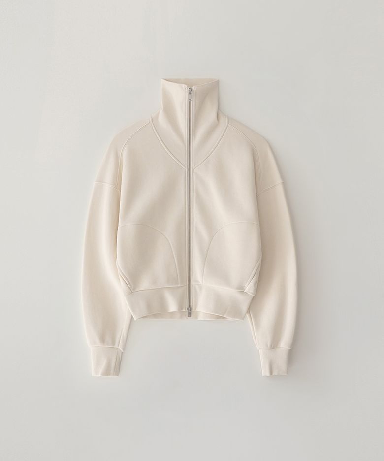 하이 넥 풀 집_CREAM