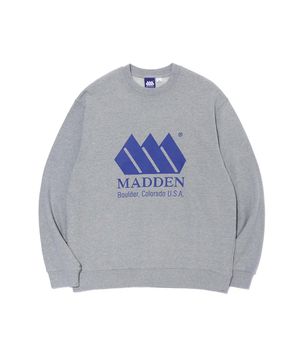Basic Logo Sweatshirts Melange Grey