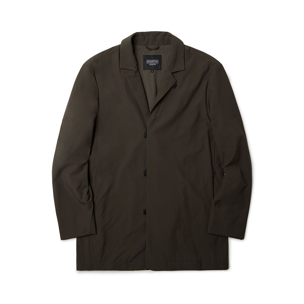 브롬톤 런던(BROMPTON LONDON) STRETCH BLAZER - D/BROWN (P233MJK111)