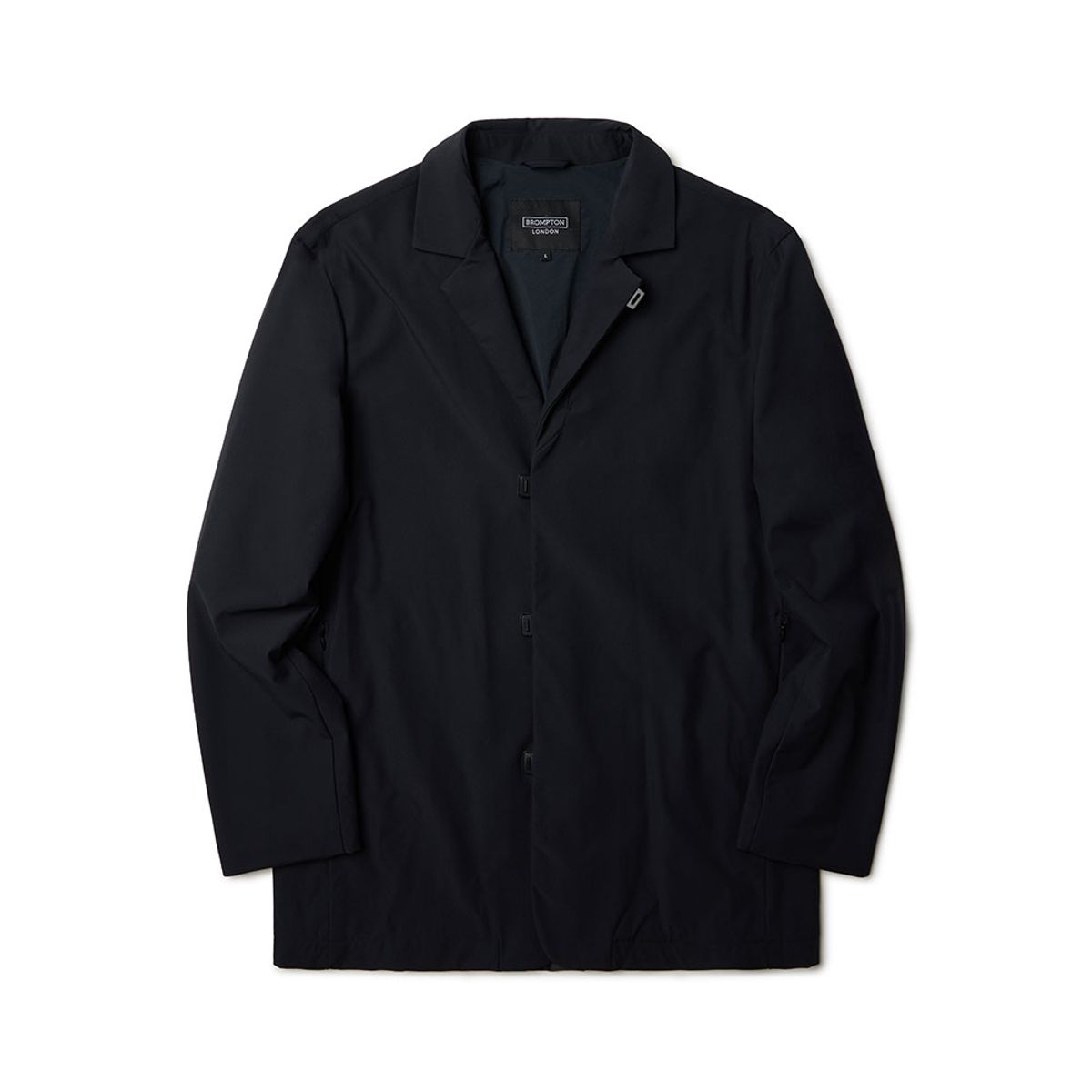 브롬톤 런던(BROMPTON LONDON) STRETCH BLAZER - BLACK (P233MJK111)