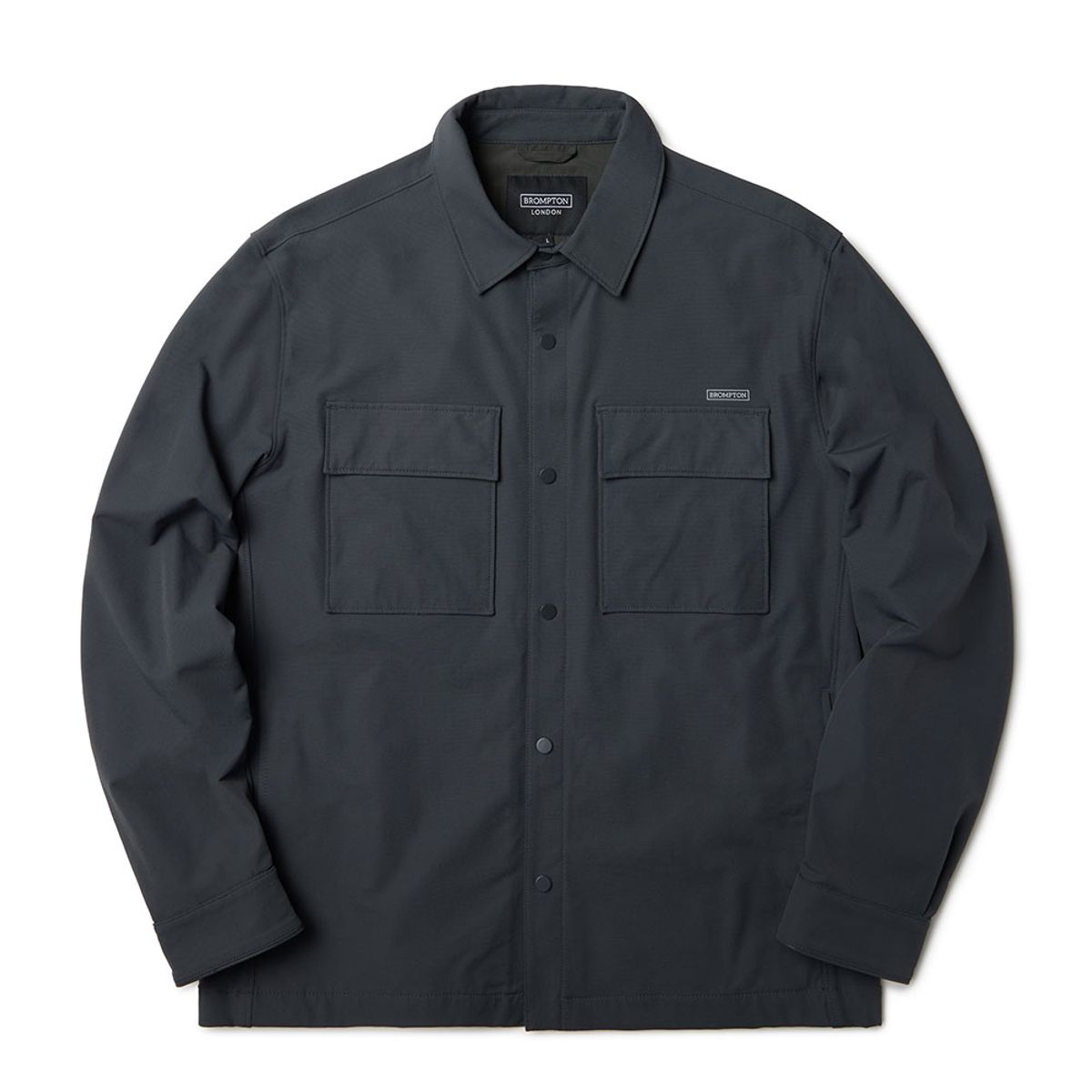 브롬톤 런던(BROMPTON LONDON) DOUBLE POCKET SHIRT JACKET - CHARCOAL (P233MJK112)