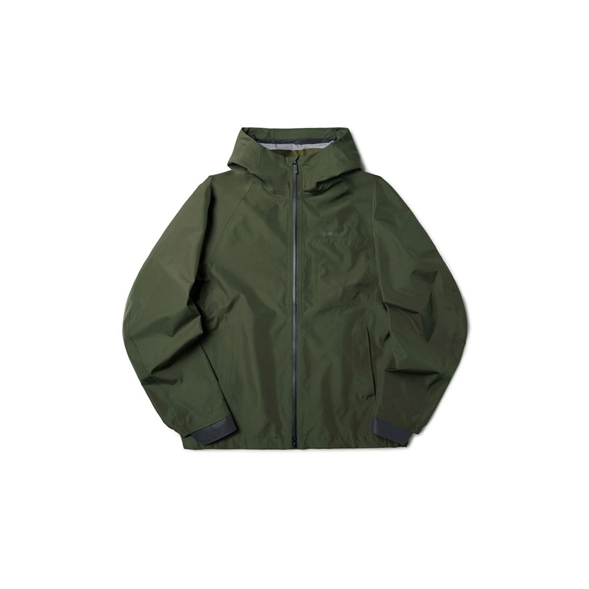 브롬톤 런던(BROMPTON LONDON) SEAM SEALING FULL ZIP JUMPER - KHAKI (P233UJP110)