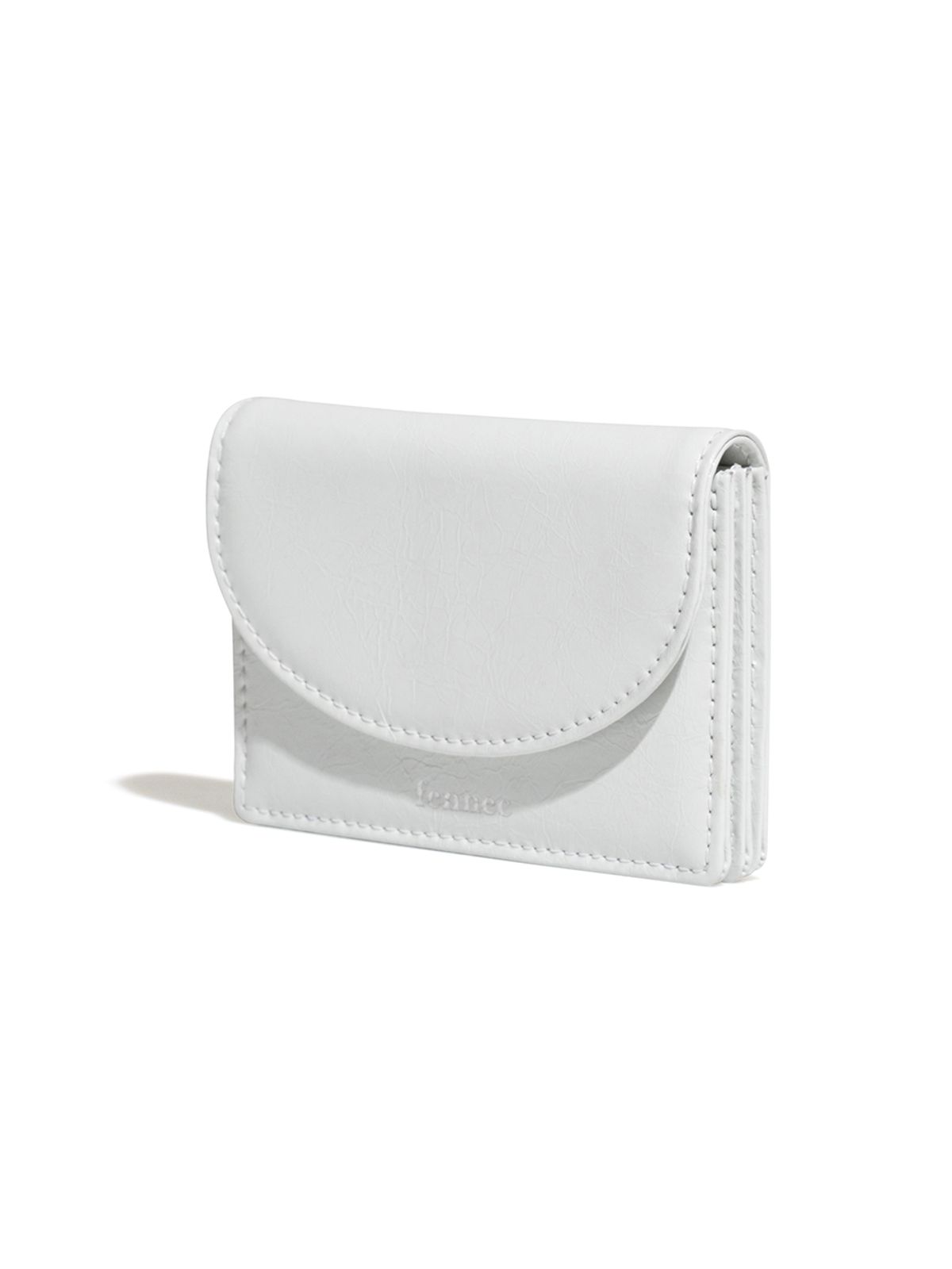 페넥(FENNEC) CRINKLE HALFMOON ACCORDION POCKET - LIGHT GREY