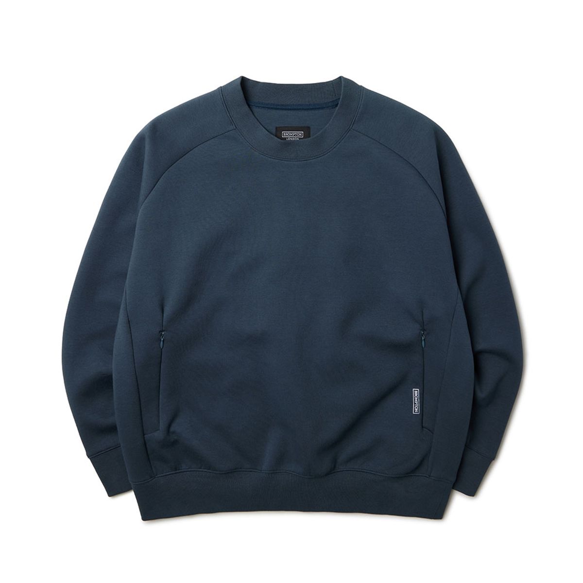 브롬톤 런던(BROMPTON LONDON) RAGLAN CREWNECK SWEATSHIRT - T/BLUE (P233MTS110)