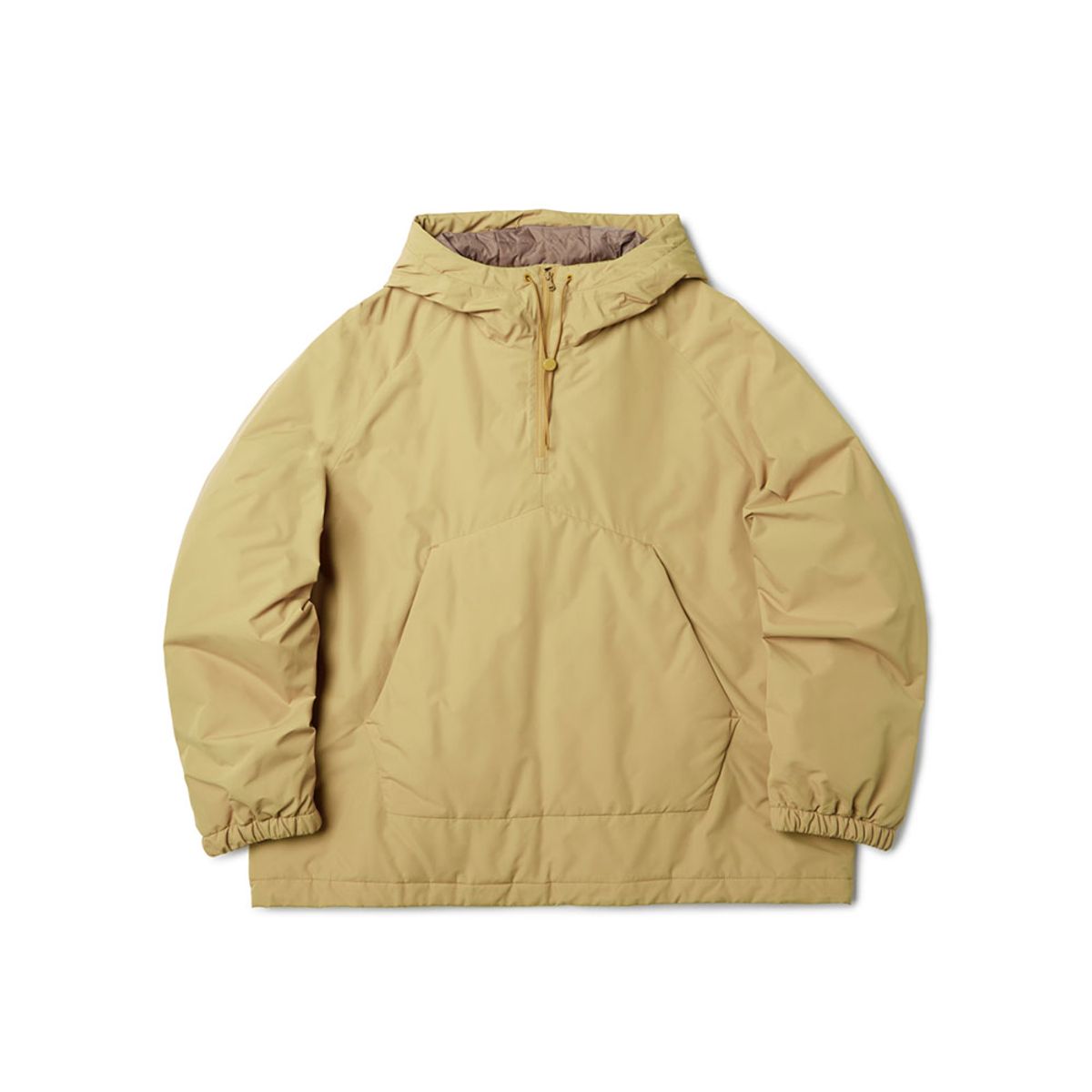브롬톤 런던(BROMPTON LONDON) LIGHTWEIGHT HOOD PADDED ANORAK - MUSTARD (P233MPD221)
