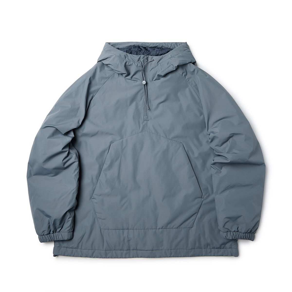 브롬톤 런던(BROMPTON LONDON) LIGHTWEIGHT HOOD PADDED ANORAK - CHARCOAL (P233MPD221)