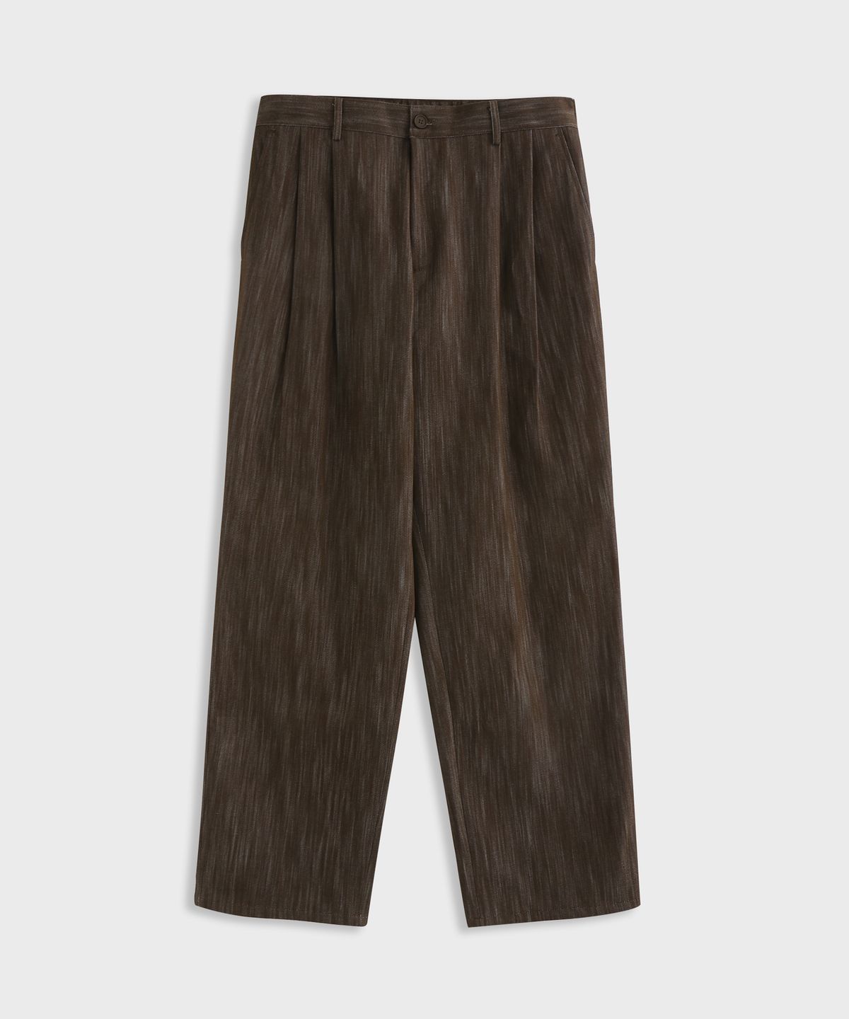 애쉬아워(ASHOUR) Fadeless Rainy Denim Pants Brown