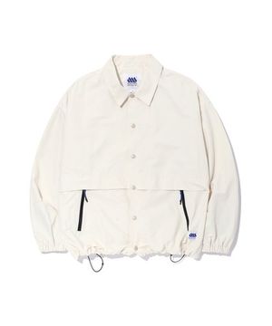 CN Collar Blouson Ivory