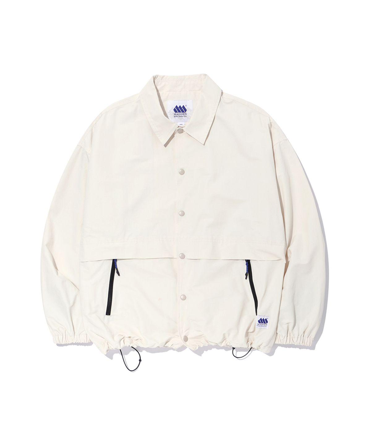 매든(MADDEN) CN Collar Blouson Ivory