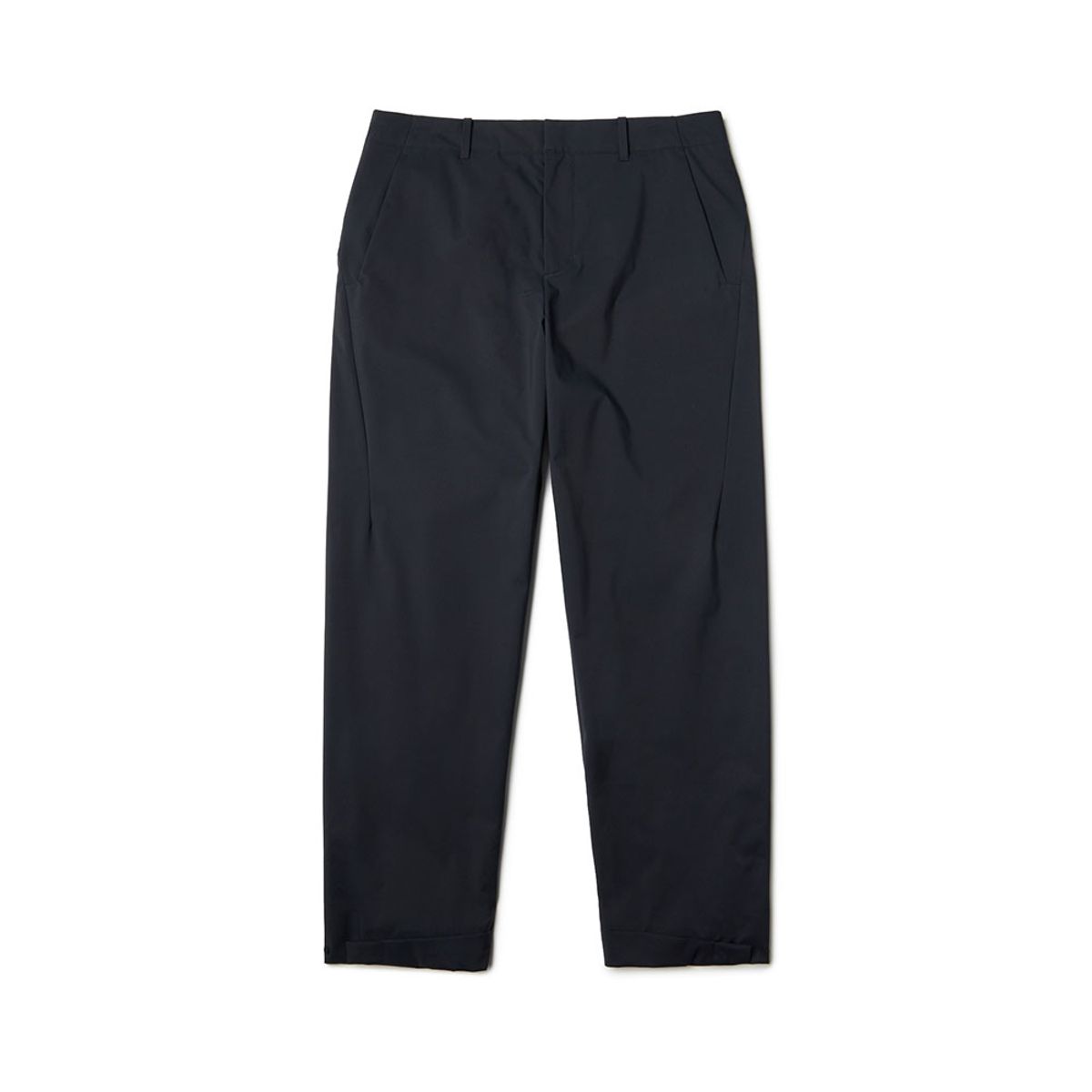 브롬톤 런던(BROMPTON LONDON) CUFFS TAILORED TROUSERS - BLACK (P234MPT114)