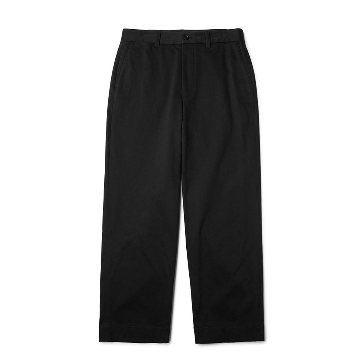 브롬톤 런던(BROMPTON LONDON) BASIC COTTON TROUSERS - BLACK (P234MPT225)