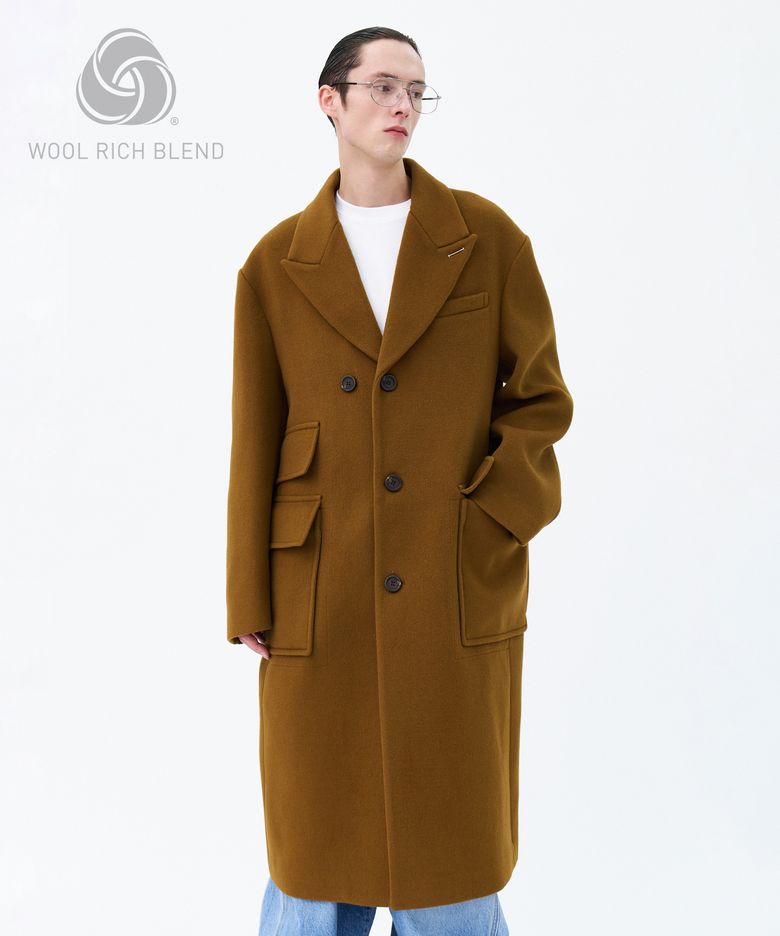 VOYAGE SINGLE COAT Camel