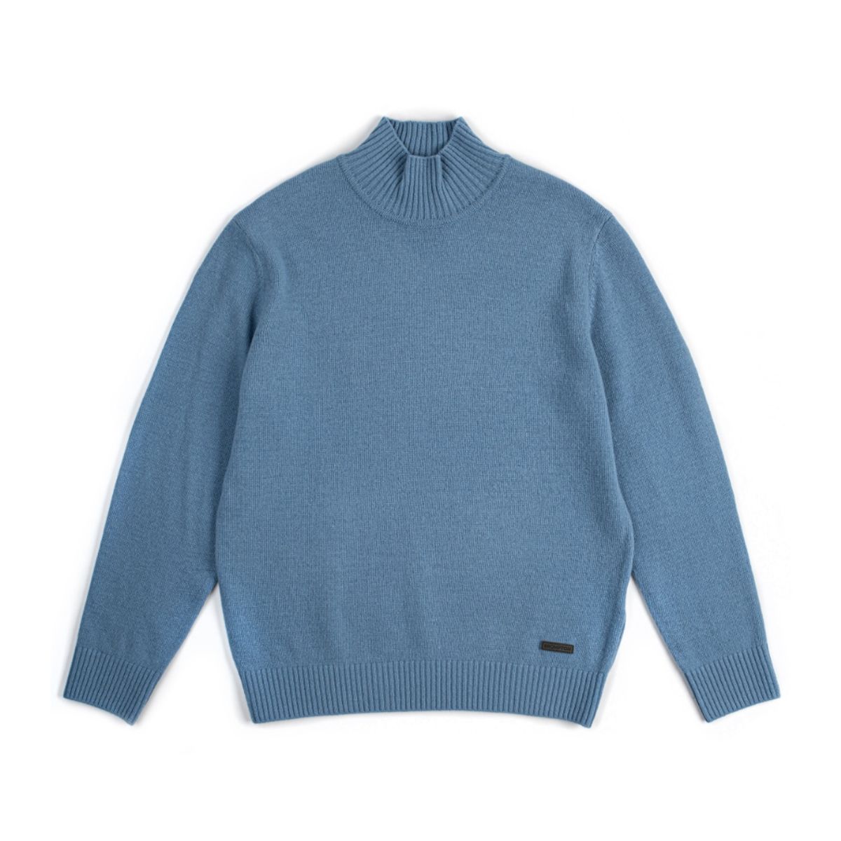 브롬톤 런던(BROMPTON LONDON) SOFT WOOL HALF NECK SWEATER - SKY BLUE (P234MKT221)