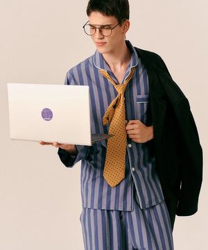 클라시컬 볼드 스트라이프 파자마 [남성] 2C