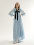 디아망 러플 롱원피스 (블루)