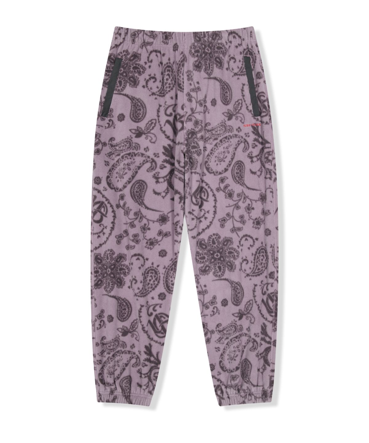 예스아이씨(YESEYESEE) Paisley Polar Fleece Pants Lavender