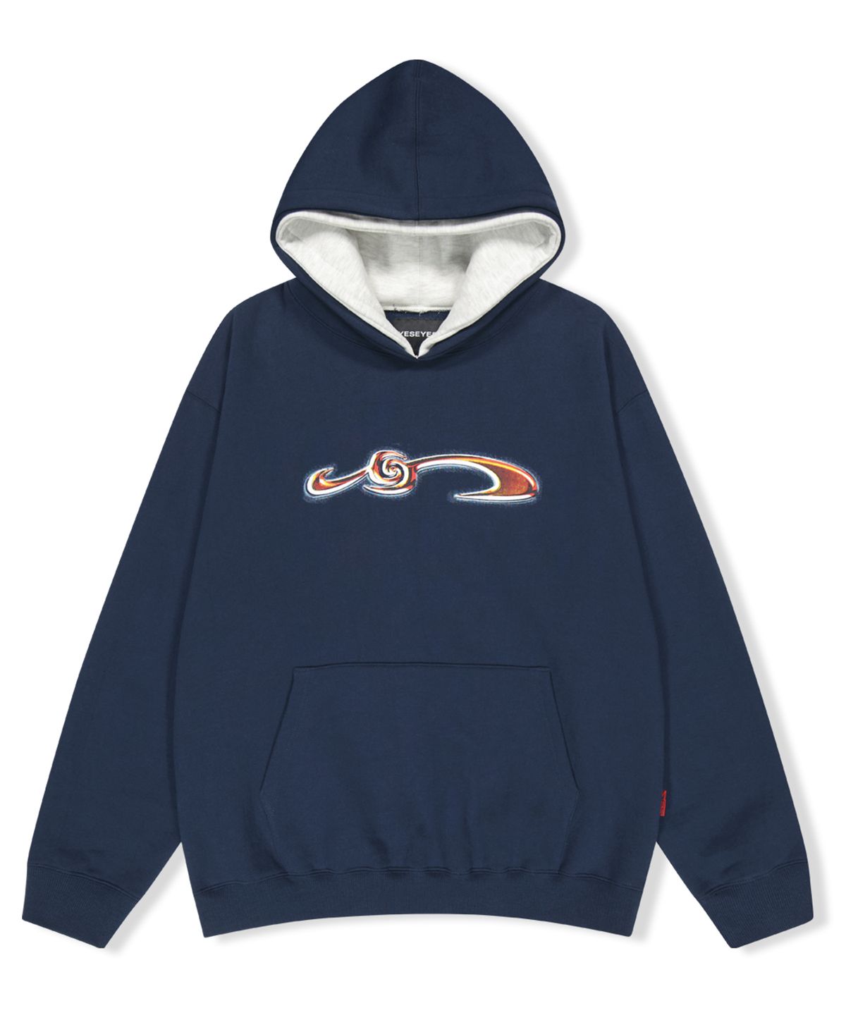 예스아이씨(YESEYESEE) Y.E.S Double Hoodie Navy