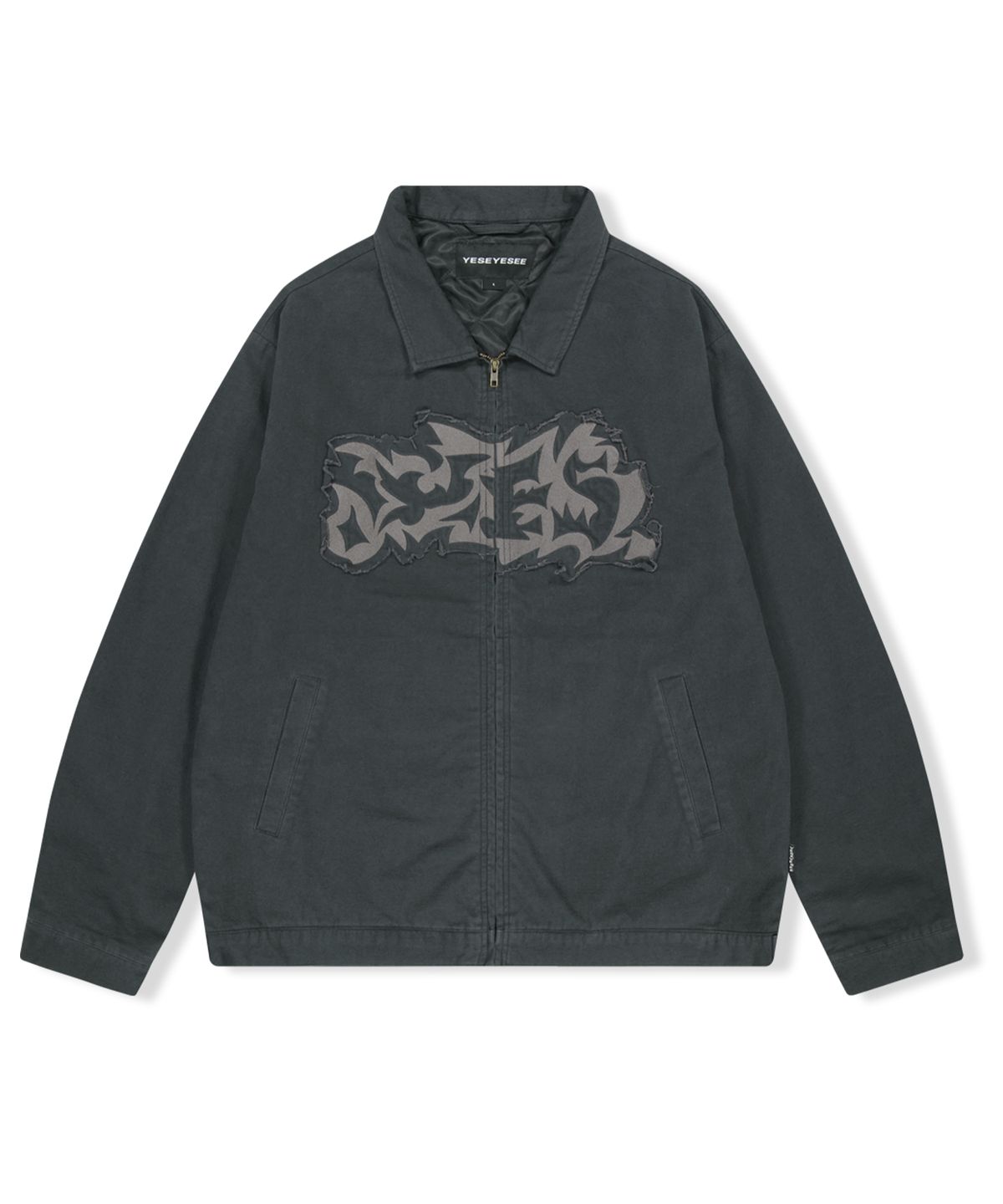 예스아이씨(YESEYESEE) Tribal Work Jacket Charcoal